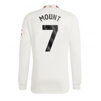 Manchester United Mason Mount #7 Replica Third Shirt 2023-24 Long Sleeve